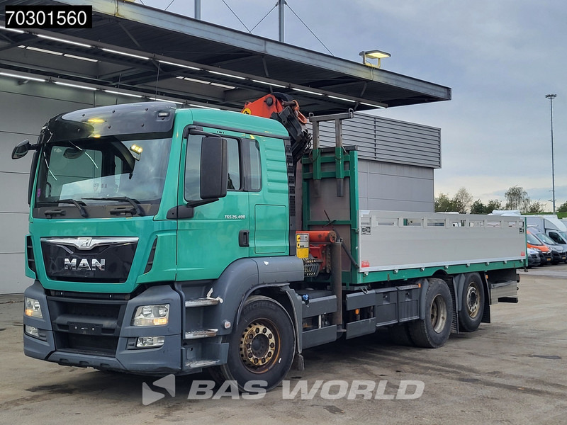 Грузовик бортовой/ Платформа, Автоманипулятор MAN TGS 26.400 6X2 Palfinger PK23001 EH Crane Kran Remote Retarder Euro 6: фото 8