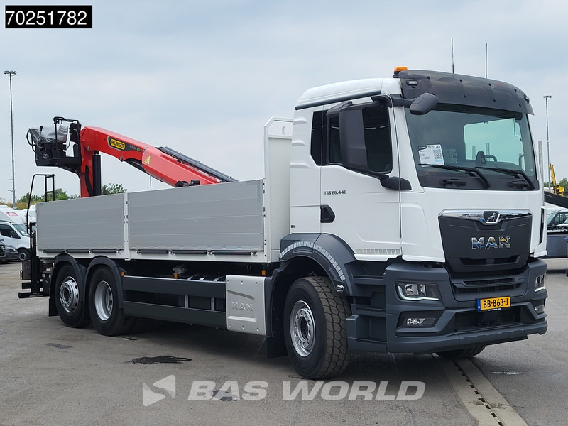 MAN TGS 26.440 6X2 NEW NL-Truck Palfinger PK 20.501 L TEC3 Kran Crane Baustoff Euro 6 - Грузовик бортовой/ Платформа, Автоманипулятор: фото 3 MAN TGS 26.440 6X2 NEW NL-Truck Palfinger PK 20.501 L TEC3 Kran Crane Baustoff Euro 6 - Грузовик бортовой/ Платформа, Автоманипулятор: фото 3
