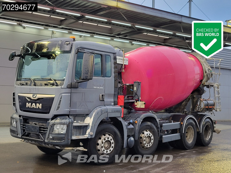 MAN TGS 32.430 8X4 9m3 Imer Mixer Steelsuspension Euro 6 - Автобетоносмеситель: фото 1 MAN TGS 32.430 8X4 9m3 Imer Mixer Steelsuspension Euro 6 - Автобетоносмеситель: фото 1