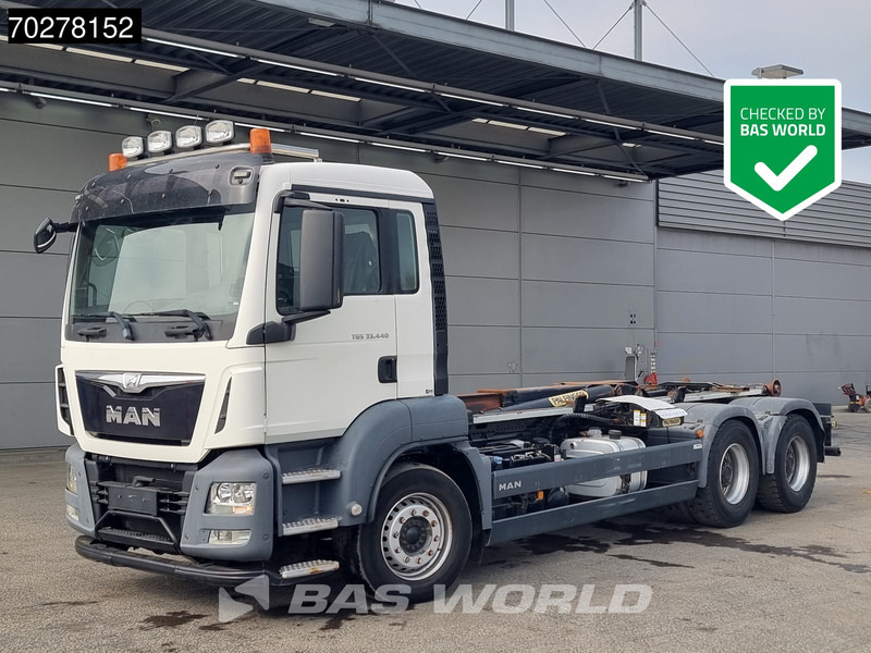 MAN TGS 33.440 6X4 20tons Palfinger T20-31 MPA hooklift Big-Axle Euro 6 - Крюковой мультилифт: фото 3 MAN TGS 33.440 6X4 20tons Palfinger T20-31 MPA hooklift Big-Axle Euro 6 - Крюковой мультилифт: фото 3