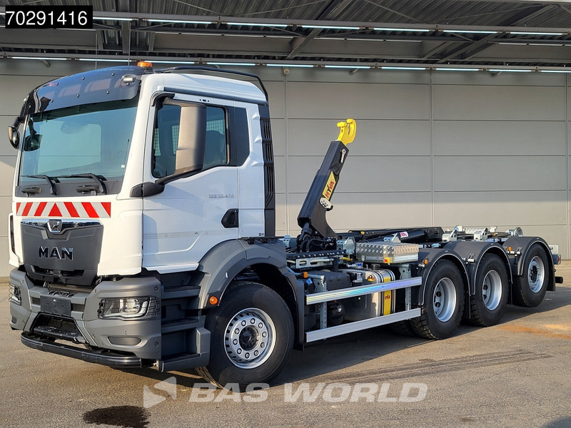 MAN TGS 35.470 8X4 NEW! HYVA 26-62 SKZ hooklift Lift+steering Axle Automatic Euro 6 - Крюковой мультилифт: фото 3 MAN TGS 35.470 8X4 NEW! HYVA 26-62 SKZ hooklift Lift+steering Axle Automatic Euro 6 - Крюковой мультилифт: фото 3