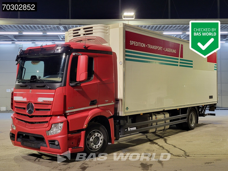 Mercedes-Benz Actros 1830 4X2 Mitsubishi 7C cooler 1500kg Ladebordwand Automatic Euro 6 - Рефрижератор: фото 1 Mercedes-Benz Actros 1830 4X2 Mitsubishi 7C cooler 1500kg Ladebordwand Automatic Euro 6 - Рефрижератор: фото 1