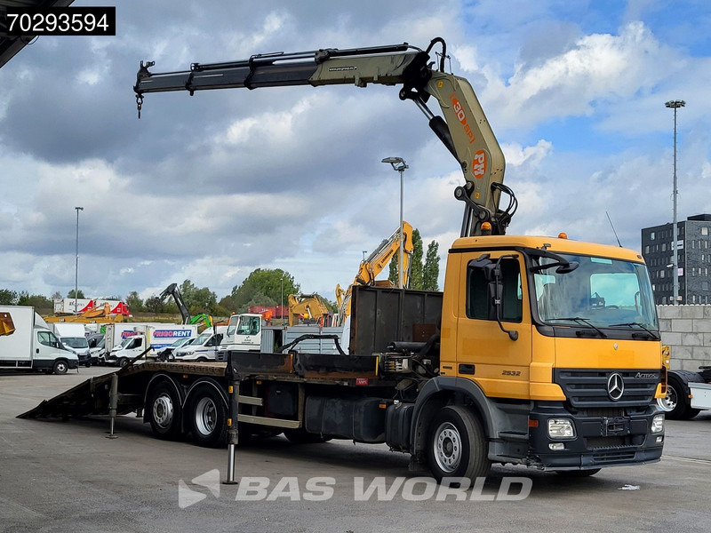 Mercedes-Benz Actros 2532 6X2 PM 30 T/M Crane Winch Remote Lift+Steering Axle 3-Pedals - Грузовик бортовой/ Платформа, Автоманипулятор: фото 3 Mercedes-Benz Actros 2532 6X2 PM 30 T/M Crane Winch Remote Lift+Steering Axle 3-Pedals - Грузовик бортовой/ Платформа, Автоманипулятор: фото 3