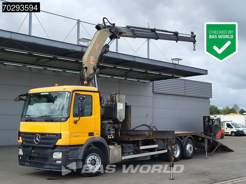 Mercedes-Benz Actros 2532 6X2 PM 30 T/M Crane Winch Remote Lift+Steering Axle 3-Pedals - Грузовик бортовой/ Платформа, Автоманипулятор: фото 1 Mercedes-Benz Actros 2532 6X2 PM 30 T/M Crane Winch Remote Lift+Steering Axle 3-Pedals - Грузовик бортовой/ Платформа, Автоманипулятор: фото 1