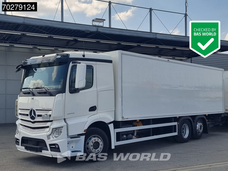 Mercedes-Benz Actros 2543 6X2 Lift+steering Axle Retarder ACC Navi Ladebordwand Euro 6 - Грузовик с закрытым кузовом: фото 1 Mercedes-Benz Actros 2543 6X2 Lift+steering Axle Retarder ACC Navi Ladebordwand Euro 6 - Грузовик с закрытым кузовом: фото 1