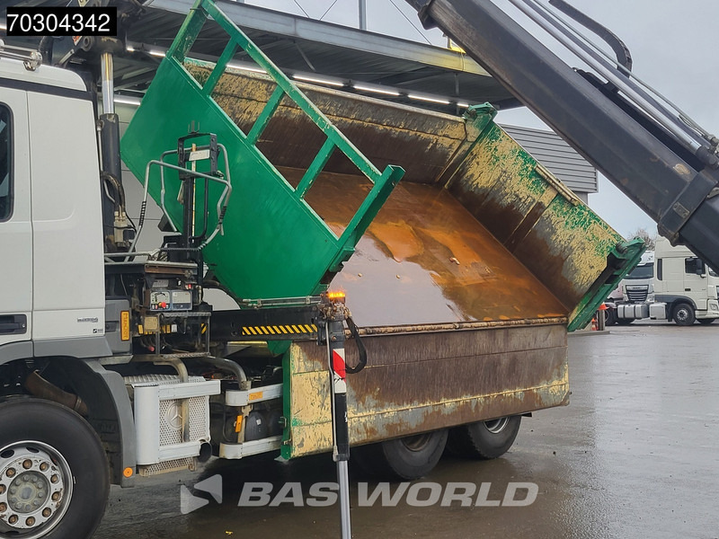 Mercedes-Benz Actros 2646 Actros 6X4 HIAB 122 BS-2 HIDUO Crane Kran 3-way tipper Big-Axle Euro 5 - Самосвал, Автоманипулятор: фото 3 Mercedes-Benz Actros 2646 Actros 6X4 HIAB 122 BS-2 HIDUO Crane Kran 3-way tipper Big-Axle Euro 5 - Самосвал, Автоманипулятор: фото 3