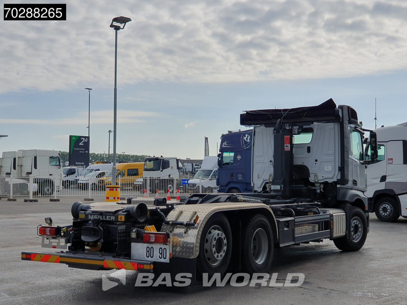 Mercedes-Benz Actros 2745 6X2 New! Meiller RS21 70 Hooklift Retarder Lift+Steering-Axle Navi Autoamtic Euro 6 - Крюковой мультилифт: фото 5 Mercedes-Benz Actros 2745 6X2 New! Meiller RS21 70 Hooklift Retarder Lift+Steering-Axle Navi Autoamtic Euro 6 - Крюковой мультилифт: фото 5