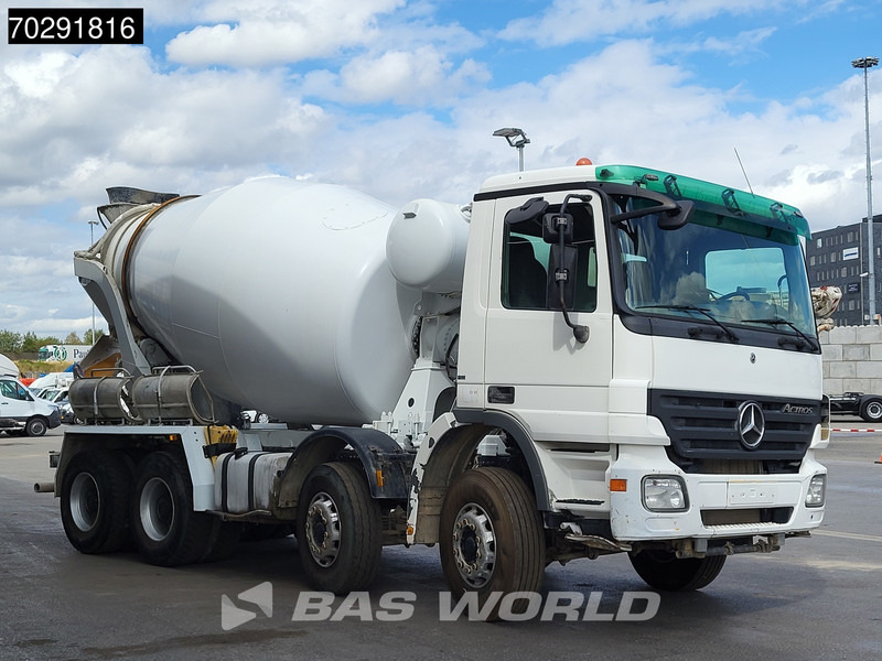 Mercedes-Benz Actros 3236 8X4 9M3 Stetter Mixer Big-Axle 3-Pedals Steelsuspension Euro 3 - Автобетоносмеситель: фото 3 Mercedes-Benz Actros 3236 8X4 9M3 Stetter Mixer Big-Axle 3-Pedals Steelsuspension Euro 3 - Автобетоносмеситель: фото 3