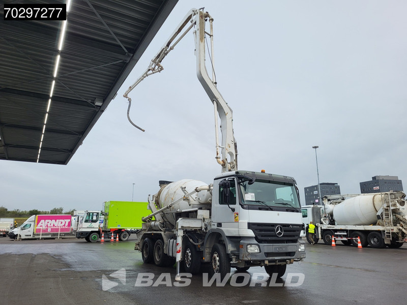 Mercedes-Benz Actros 3241 8X4 Putzmeister TMM 21-3 PUMI 7m3 Liebherr Big-Axle 3-Pedals Euro 4 - Автобетононасос: фото 3 Mercedes-Benz Actros 3241 8X4 Putzmeister TMM 21-3 PUMI 7m3 Liebherr Big-Axle 3-Pedals Euro 4 - Автобетононасос: фото 3
