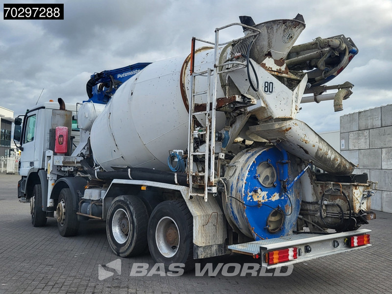 Mercedes-Benz Actros 3241 8X4 Putzmeister TMM 21 +7m3 Liebherr PUMI Steelsuspension 3-Pedals Euro 3 - Автобетононасос: фото 2 Mercedes-Benz Actros 3241 8X4 Putzmeister TMM 21 +7m3 Liebherr PUMI Steelsuspension 3-Pedals Euro 3 - Автобетононасос: фото 2