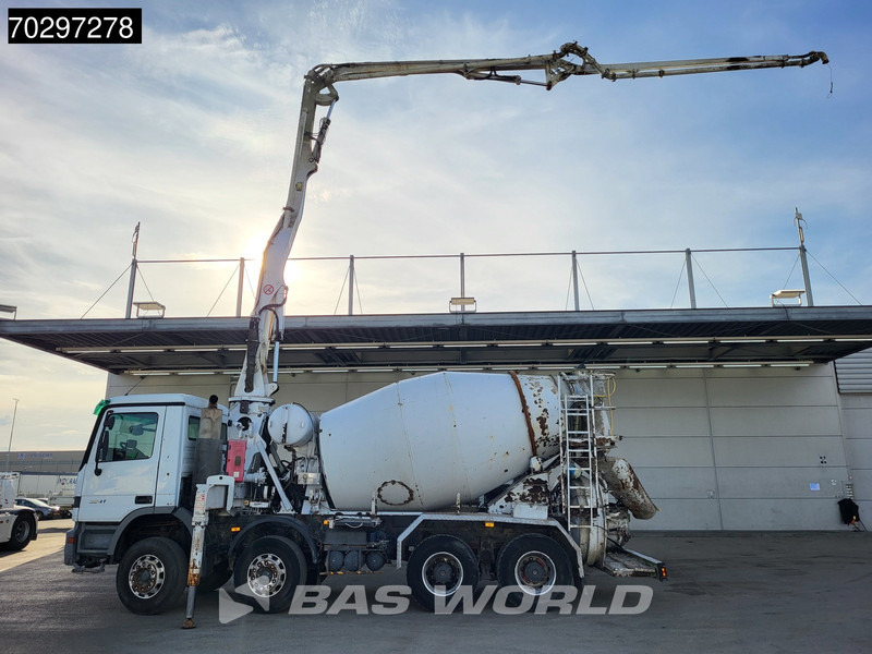 Mercedes-Benz Actros 3241 8X4 Putzmeister TMM 21-G2 PUMI 7m3 Mixer Big-Axle Steelsuspension 3-Pedals Euro 3 - Автобетононасос: фото 2 Mercedes-Benz Actros 3241 8X4 Putzmeister TMM 21-G2 PUMI 7m3 Mixer Big-Axle Steelsuspension 3-Pedals Euro 3 - Автобетононасос: фото 2