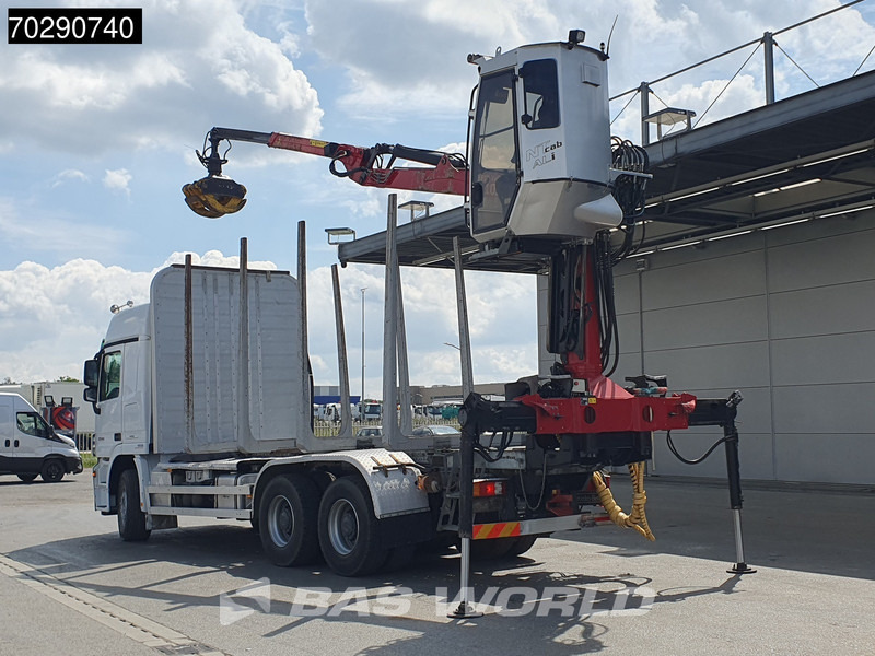 Mercedes-Benz Actros 3346 6X4 Original KM's! Wood Crane Big-Axle Steelsuspension Euro 5 - Лесовоз, Автоманипулятор: фото 2 Mercedes-Benz Actros 3346 6X4 Original KM's! Wood Crane Big-Axle Steelsuspension Euro 5 - Лесовоз, Автоманипулятор: фото 2