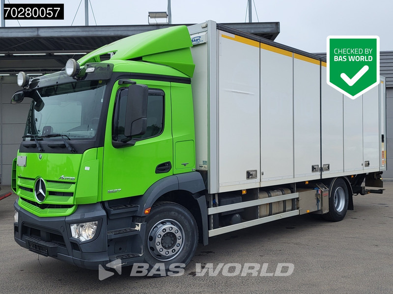 Mercedes-Benz Antos 1827 4X2 18tonner ADR Ladebordwand boxheater Euro 6 - Грузовик с закрытым кузовом: фото 1 Mercedes-Benz Antos 1827 4X2 18tonner ADR Ladebordwand boxheater Euro 6 - Грузовик с закрытым кузовом: фото 1