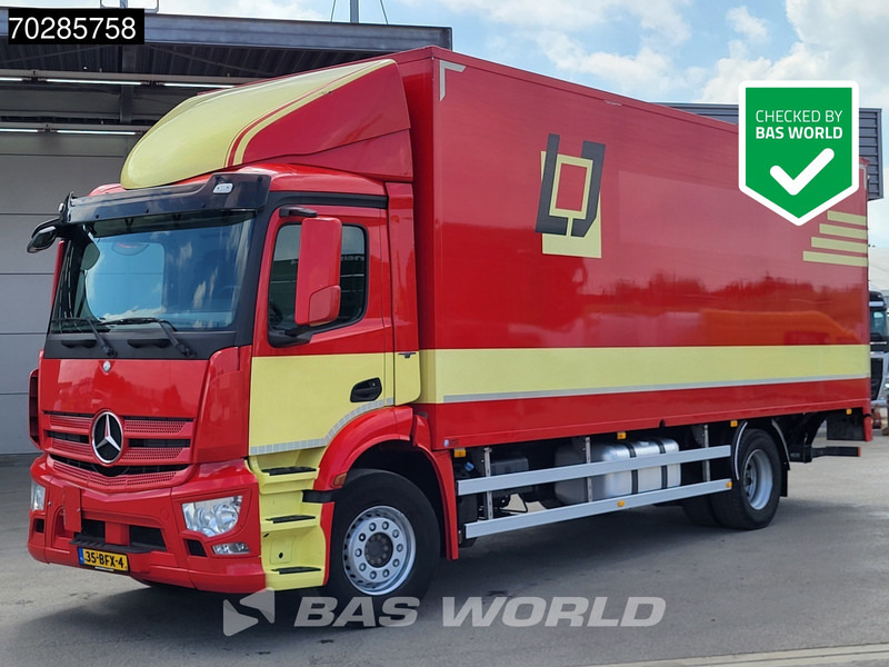 Mercedes-Benz Antos 1827 4X2 20.5t NL-Truck APK Automatic 2000kg Ladebordwand Euro 6 - Грузовик с закрытым кузовом: фото 1 Mercedes-Benz Antos 1827 4X2 20.5t NL-Truck APK Automatic 2000kg Ladebordwand Euro 6 - Грузовик с закрытым кузовом: фото 1