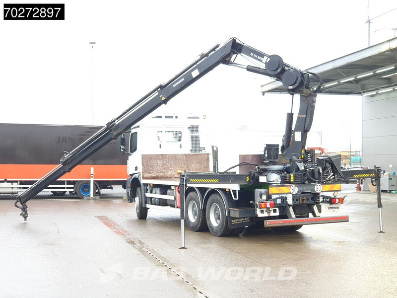 Mercedes-Benz Arocs 2636 6X4 Hiab 144 E-3 Hipro Kran Crane Remote Full Steel Euro 6 - Грузовик бортовой/ Платформа, Автоманипулятор: фото 2 Mercedes-Benz Arocs 2636 6X4 Hiab 144 E-3 Hipro Kran Crane Remote Full Steel Euro 6 - Грузовик бортовой/ Платформа, Автоманипулятор: фото 2
