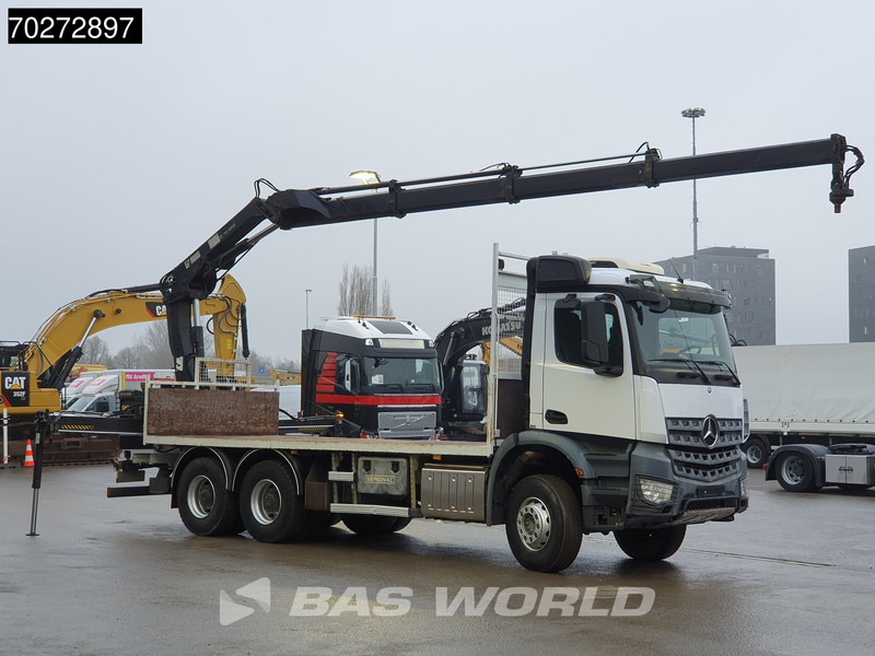 Mercedes-Benz Arocs 2636 6X4 Hiab 144 E-3 Hipro Kran Crane Remote Full Steel Euro 6 - Грузовик бортовой/ Платформа, Автоманипулятор: фото 5 Mercedes-Benz Arocs 2636 6X4 Hiab 144 E-3 Hipro Kran Crane Remote Full Steel Euro 6 - Грузовик бортовой/ Платформа, Автоманипулятор: фото 5