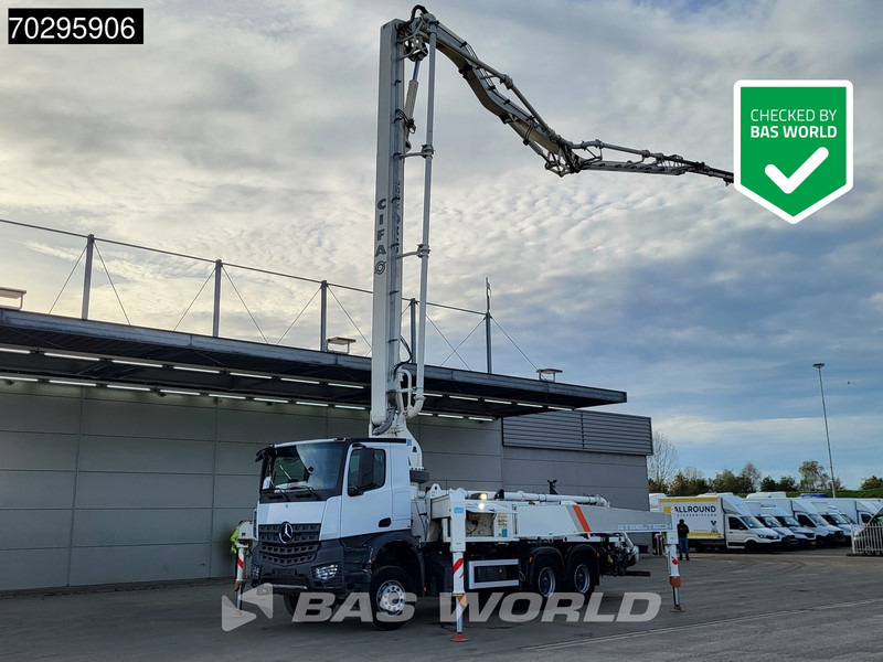 Mercedes-Benz Arocs 2640 6X4 36mtr CIFA K36L-HP168EC 4 arm Automatic Big-Axle Steelsuspension Euro 6 - Автобетононасос: фото 1 Mercedes-Benz Arocs 2640 6X4 36mtr CIFA K36L-HP168EC 4 arm Automatic Big-Axle Steelsuspension Euro 6 - Автобетононасос: фото 1