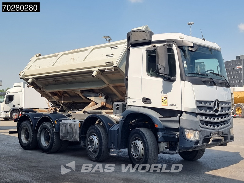 Самосвал Mercedes-Benz Arocs 3240 8X4 12m3 2-way Tipper Automatic Steel suspension Euro 6: фото 9