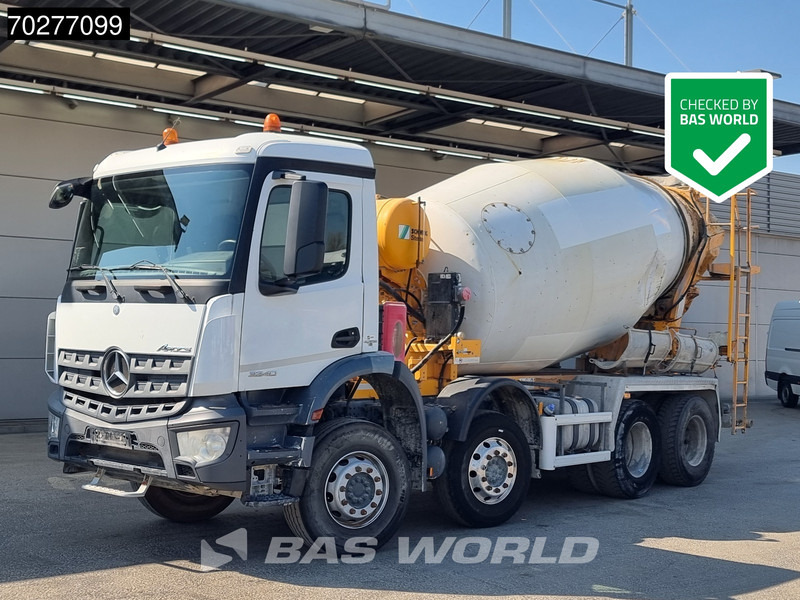 Mercedes-Benz Arocs 3240 8X4 9m3 Stetter Mixer Automatic Euro 6 - Автобетоносмеситель: фото 1 Mercedes-Benz Arocs 3240 8X4 9m3 Stetter Mixer Automatic Euro 6 - Автобетоносмеситель: фото 1