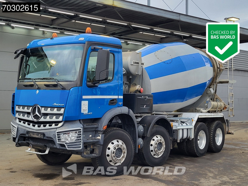 Mercedes-Benz Arocs 3240 8X4 Liebherr 9m3 Mixer Full Spring Euro 6 - Автобетоносмеситель: фото 1 Mercedes-Benz Arocs 3240 8X4 Liebherr 9m3 Mixer Full Spring Euro 6 - Автобетоносмеситель: фото 1