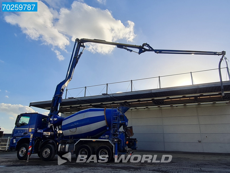 Mercedes-Benz Arocs 3251 8X4 PUMI Putzmeister TMM 24 + Liebherr 7m3 Mixer Retarder Euro 6 - Автобетононасос: фото 3 Mercedes-Benz Arocs 3251 8X4 PUMI Putzmeister TMM 24 + Liebherr 7m3 Mixer Retarder Euro 6 - Автобетононасос: фото 3
