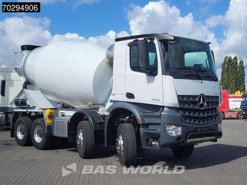 Mercedes-Benz Arocs 3743 8X4 New! 10m3 FML BSH 103 Mixer Steelsuspension Big-Axle Automatic Euro 6 - Автобетоносмеситель: фото 3 Mercedes-Benz Arocs 3743 8X4 New! 10m3 FML BSH 103 Mixer Steelsuspension Big-Axle Automatic Euro 6 - Автобетоносмеситель: фото 3