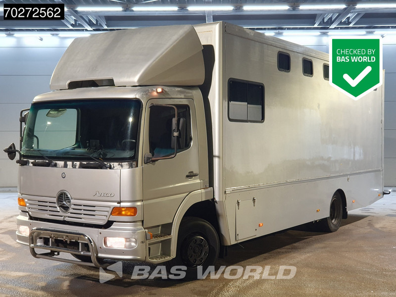 Mercedes-Benz Atego 1217 4X2 Horse truck 6 horses Manual Steelsuspension Euro 2 - Коневоз: фото 1 Mercedes-Benz Atego 1217 4X2 Horse truck 6 horses Manual Steelsuspension Euro 2 - Коневоз: фото 1