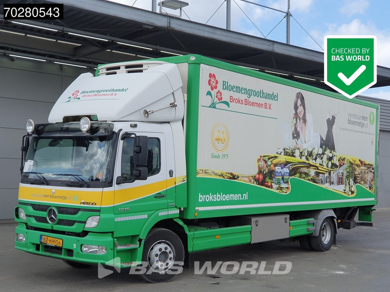 Mercedes-Benz Atego 1218 Atego 4X2 12t NL-Truck Mitsubishi TDJ430D cooler 1500kg Ladebordwand Euro 5 - Рефрижератор: фото 1 Mercedes-Benz Atego 1218 Atego 4X2 12t NL-Truck Mitsubishi TDJ430D cooler 1500kg Ladebordwand Euro 5 - Рефрижератор: фото 1