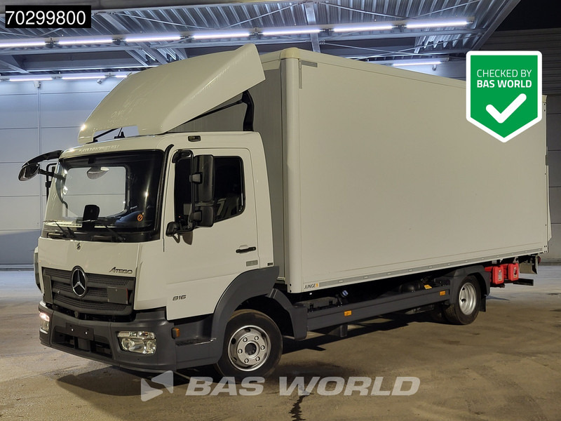 Mercedes-Benz Atego 816 4X2 8tonner Automatic 1000kg Ladebordwand Euro 6 - Грузовик с закрытым кузовом: фото 1 Mercedes-Benz Atego 816 4X2 8tonner Automatic 1000kg Ladebordwand Euro 6 - Грузовик с закрытым кузовом: фото 1
