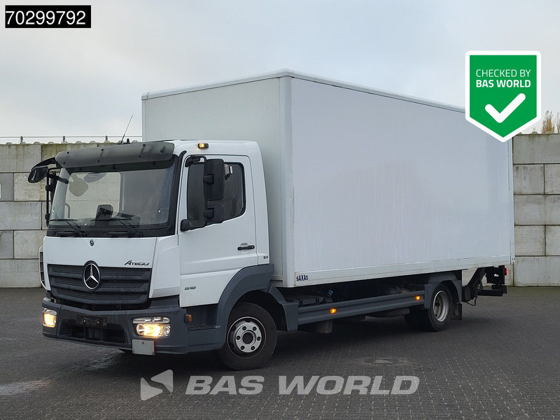 Mercedes-Benz Atego 818 4X2 8tonner Automatic 1000kg Ladebordwand Euro 6 - Грузовик с закрытым кузовом: фото 1 Mercedes-Benz Atego 818 4X2 8tonner Automatic 1000kg Ladebordwand Euro 6 - Грузовик с закрытым кузовом: фото 1