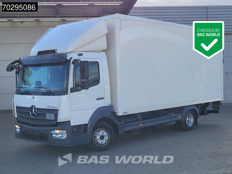 Mercedes-Benz Atego 818 4X2 8tonner Automatic 1500kg Ladebordwand Euro 6 - Грузовик с закрытым кузовом: фото 1 Mercedes-Benz Atego 818 4X2 8tonner Automatic 1500kg Ladebordwand Euro 6 - Грузовик с закрытым кузовом: фото 1