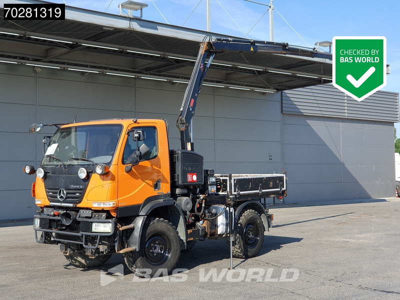 Mercedes-Benz U20 4X4 Hiab 022D-3 HIDUO Kran Crane Hydraulic Euro 5 - Грузовик бортовой/ Платформа, Автоманипулятор: фото 1 Mercedes-Benz U20 4X4 Hiab 022D-3 HIDUO Kran Crane Hydraulic Euro 5 - Грузовик бортовой/ Платформа, Автоманипулятор: фото 1