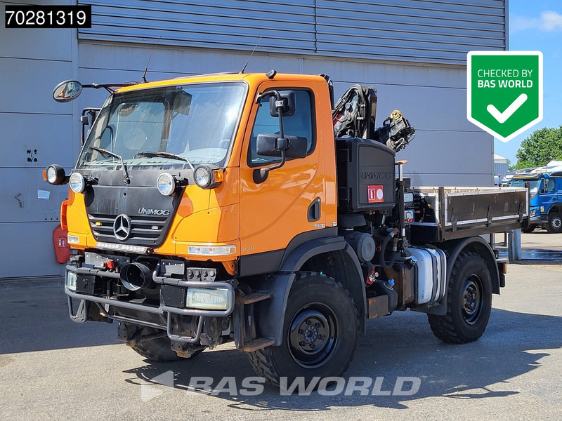 Mercedes-Benz U20 4X4 Hydrauliek Euro 5 - Грузовик бортовой/ Платформа, Автоманипулятор: фото 1 Mercedes-Benz U20 4X4 Hydrauliek Euro 5 - Грузовик бортовой/ Платформа, Автоманипулятор: фото 1
