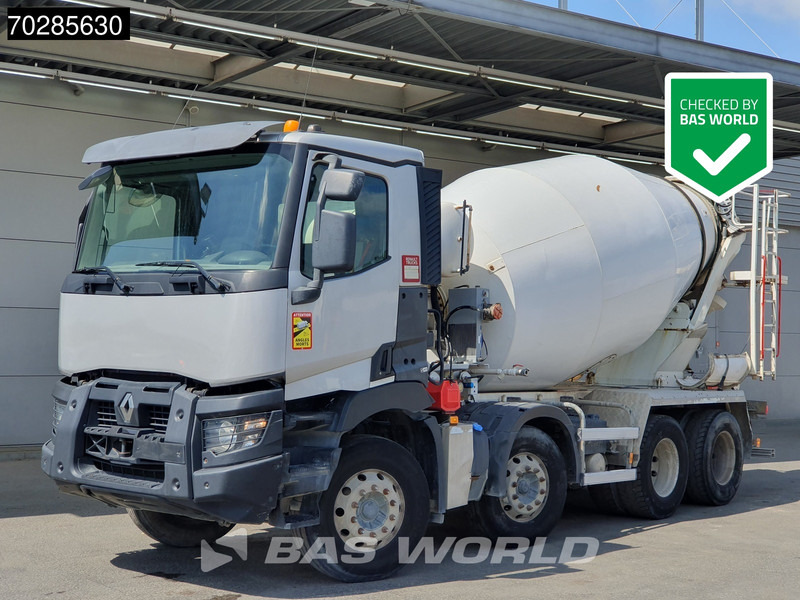 Renault C 430 8X4 9m3 Euromixbeton Mixer Steelsuspension Automatic Euro 6 - Автобетоносмеситель: фото 1 Renault C 430 8X4 9m3 Euromixbeton Mixer Steelsuspension Automatic Euro 6 - Автобетоносмеситель: фото 1