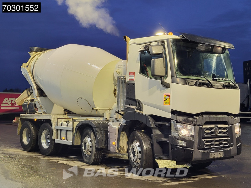 Автобетоносмеситель Renault C 430 8X4 9m3 Schwing Stetter mixer Steelsuspension Automatic Euro 6: фото 12
