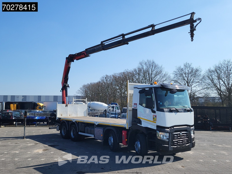 Renault C 430 8X4 Palfinger 22002 EH kran Crane Big-Axle steel suspension Euro 6 - Грузовик бортовой/ Платформа, Автоманипулятор: фото 3 Renault C 430 8X4 Palfinger 22002 EH kran Crane Big-Axle steel suspension Euro 6 - Грузовик бортовой/ Платформа, Автоманипулятор: фото 3