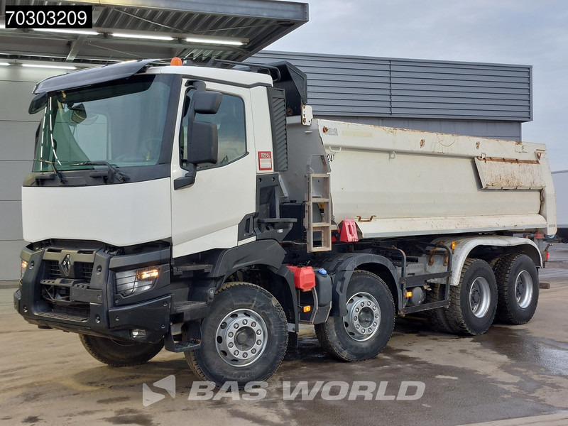 Renault K 460 8X4 17m3 Meiller tipper Steel suspension Big-Axle Automatic Euro 6 - Самосвал: фото 5 Renault K 460 8X4 17m3 Meiller tipper Steel suspension Big-Axle Automatic Euro 6 - Самосвал: фото 5