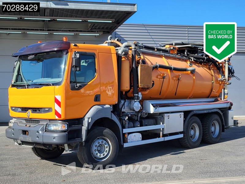 Renault Kerax 400 6X4 13m3 Wolftechnik Saugbagger Manual Big-Axle Euro 3 - Ассенизатор: фото 1 Renault Kerax 400 6X4 13m3 Wolftechnik Saugbagger Manual Big-Axle Euro 3 - Ассенизатор: фото 1