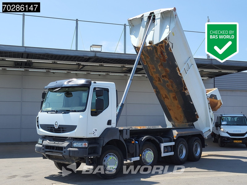 Renault Kerax 460 8X4 17m3 tipper Automatic Big-Axle Retarder Steel suspension Euro 5 - Самосвал: фото 1 Renault Kerax 460 8X4 17m3 tipper Automatic Big-Axle Retarder Steel suspension Euro 5 - Самосвал: фото 1