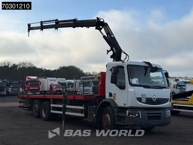 Renault Premium 410 6X2 Terex 120.2E - A3L Kran Crane Lift-Axle Manual Euro 5 - Грузовик бортовой/ Платформа, Автоманипулятор: фото 3 Renault Premium 410 6X2 Terex 120.2E - A3L Kran Crane Lift-Axle Manual Euro 5 - Грузовик бортовой/ Платформа, Автоманипулятор: фото 3
