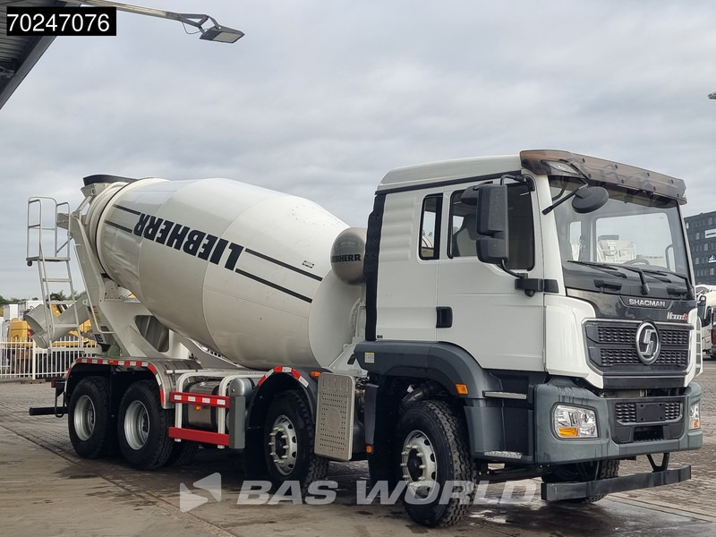 SHACMAN 8x4 EURO 6 8X4 NEW! 8m3 Liebherr Mixer Big-Axle Steel Suspension - Автобетоносмеситель: фото 3 SHACMAN 8x4 EURO 6 8X4 NEW! 8m3 Liebherr Mixer Big-Axle Steel Suspension - Автобетоносмеситель: фото 3