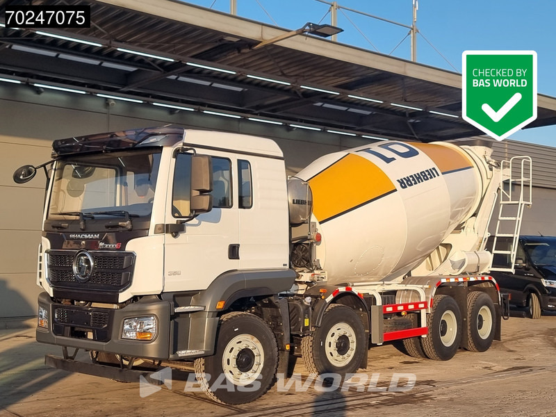 SHACMAN M3000 S 8X4 NEW! 8m3 Liebherr Mixer Big-Axle Steelsuspension - Автобетоносмеситель: фото 1 SHACMAN M3000 S 8X4 NEW! 8m3 Liebherr Mixer Big-Axle Steelsuspension - Автобетоносмеситель: фото 1