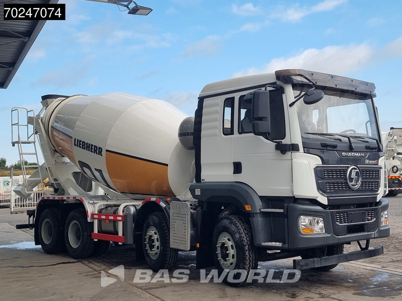 SHACMAN M3000 S 8X4 NEW! 8m3 Liebherr Mixer Big-Axle Steelsuspension - Автобетоносмеситель: фото 3 SHACMAN M3000 S 8X4 NEW! 8m3 Liebherr Mixer Big-Axle Steelsuspension - Автобетоносмеситель: фото 3