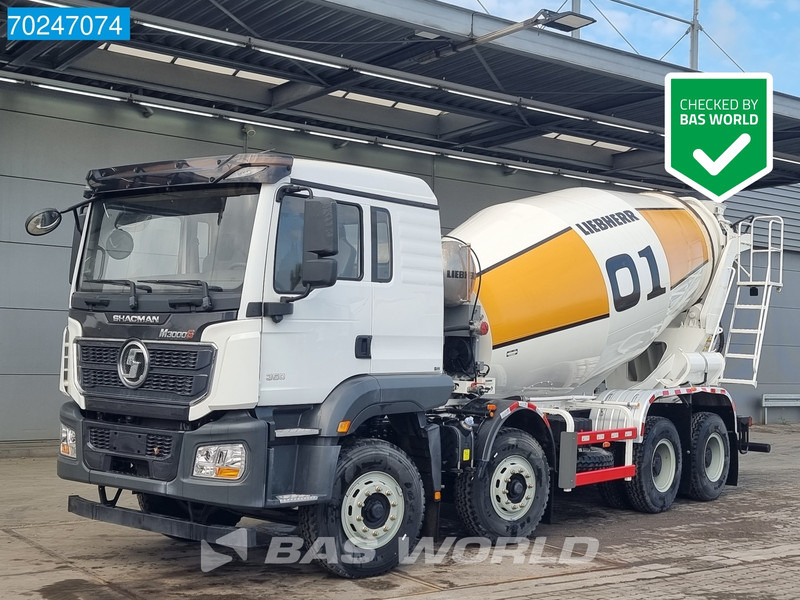 SHACMAN M3000 S 8X4 NEW! 8m3 Liebherr Mixer Big-Axle Steelsuspension - Автобетоносмеситель: фото 1 SHACMAN M3000 S 8X4 NEW! 8m3 Liebherr Mixer Big-Axle Steelsuspension - Автобетоносмеситель: фото 1