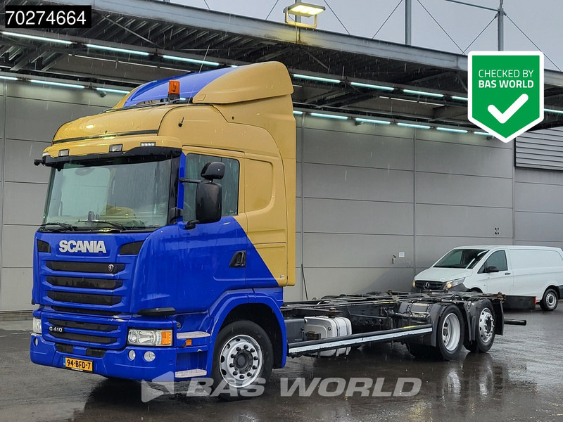 Scania G410 G 6X2 NL-Truck 20ft BDF Retarder Hydraulic Automatic ACC Euro 6 - Грузовик-контейнеровоз/ Сменный кузов: фото 1 Scania G410 G 6X2 NL-Truck 20ft BDF Retarder Hydraulic Automatic ACC Euro 6 - Грузовик-контейнеровоз/ Сменный кузов: фото 1