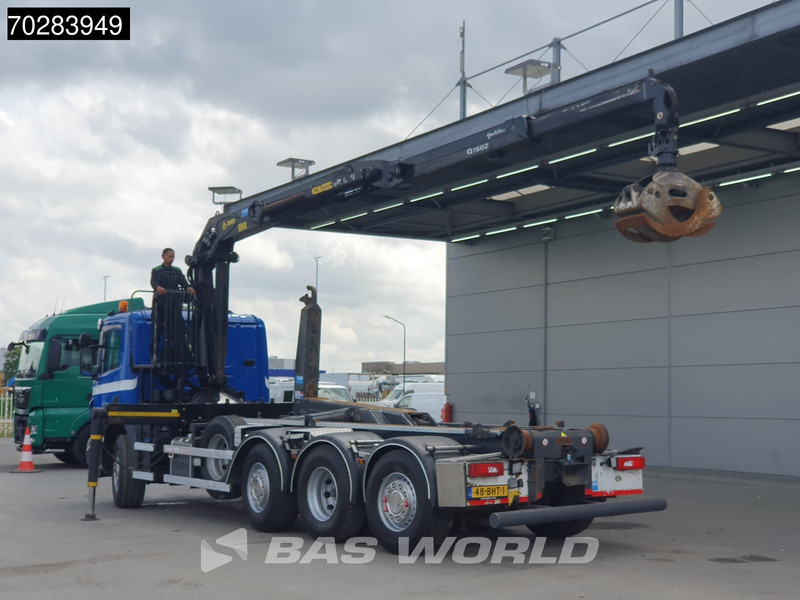 Scania P410 8X2 NL-Truck Palfinger Q150Z Crane 30T VDL hooklift Lift-Lenkachse Euro 6 - Крюковой мультилифт, Автоманипулятор: фото 2 Scania P410 8X2 NL-Truck Palfinger Q150Z Crane 30T VDL hooklift Lift-Lenkachse Euro 6 - Крюковой мультилифт, Автоманипулятор: фото 2