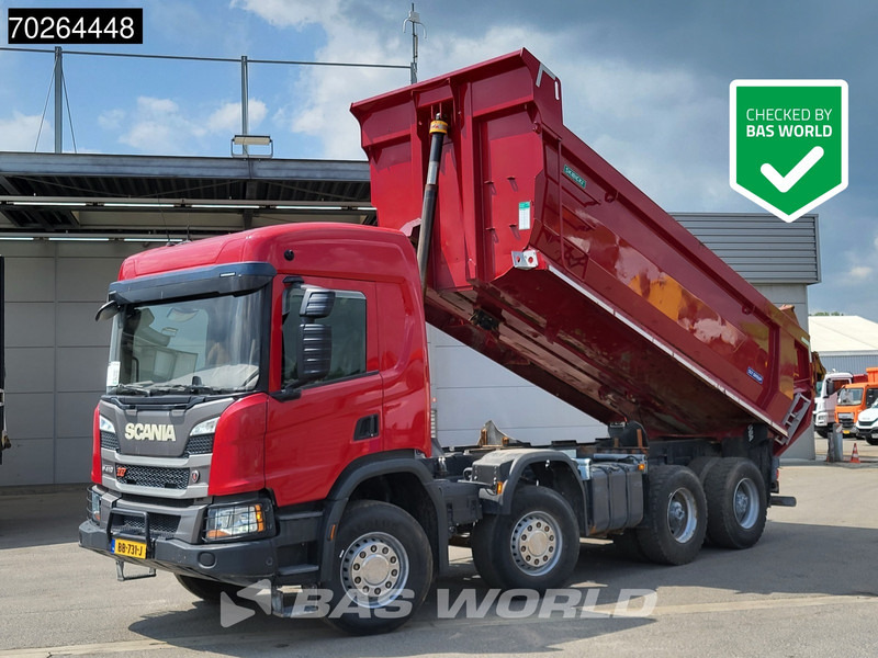 Scania P410 8X4 19m3 Big-Axle Steelsuspension Euro 6 - Самосвал: фото 1 Scania P410 8X4 19m3 Big-Axle Steelsuspension Euro 6 - Самосвал: фото 1