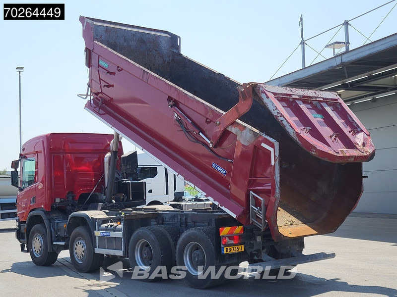 Scania P410 8X4 NL-Truck 19m3 tipper box heating Big-Axle Steelsuspension Automatic - Самосвал: фото 2 Scania P410 8X4 NL-Truck 19m3 tipper box heating Big-Axle Steelsuspension Automatic - Самосвал: фото 2