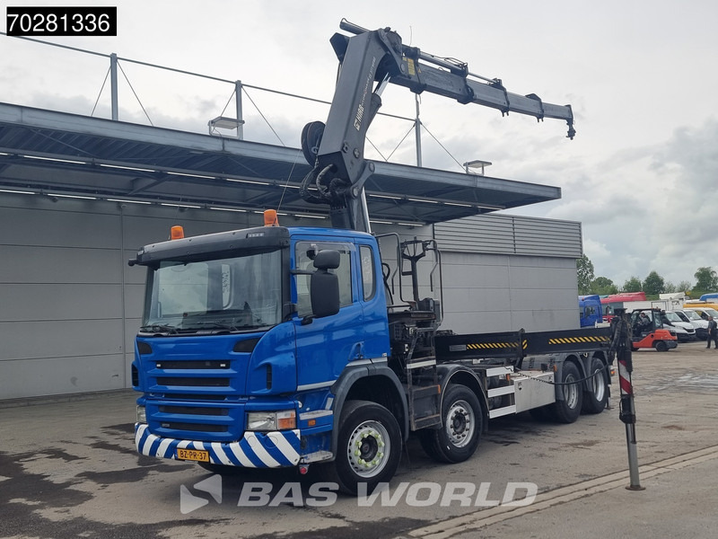 Scania P420 8X2 NL-Truck Hiab 377EP-4 Hipro Kran + Transcom TRC28S Euro 5 - Крюковой мультилифт, Автоманипулятор: фото 5 Scania P420 8X2 NL-Truck Hiab 377EP-4 Hipro Kran + Transcom TRC28S Euro 5 - Крюковой мультилифт, Автоманипулятор: фото 5