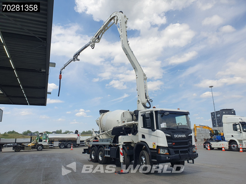 Scania P450 8X4 NEW PUMI CIFA Magnum MK25 7m3 mixer Big-Axle Euro 6 - Автобетононасос: фото 5 Scania P450 8X4 NEW PUMI CIFA Magnum MK25 7m3 mixer Big-Axle Euro 6 - Автобетононасос: фото 5